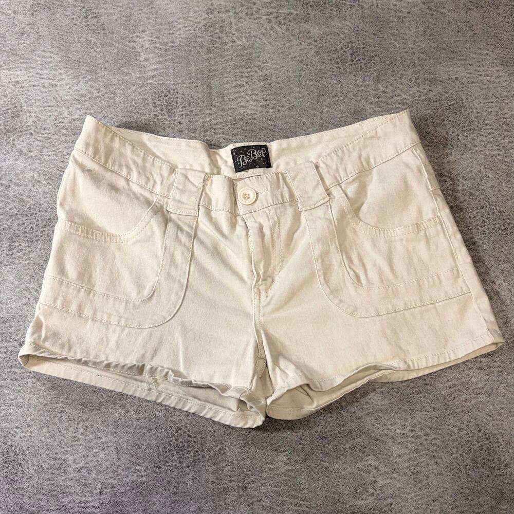 Classic White High Waist Shorts